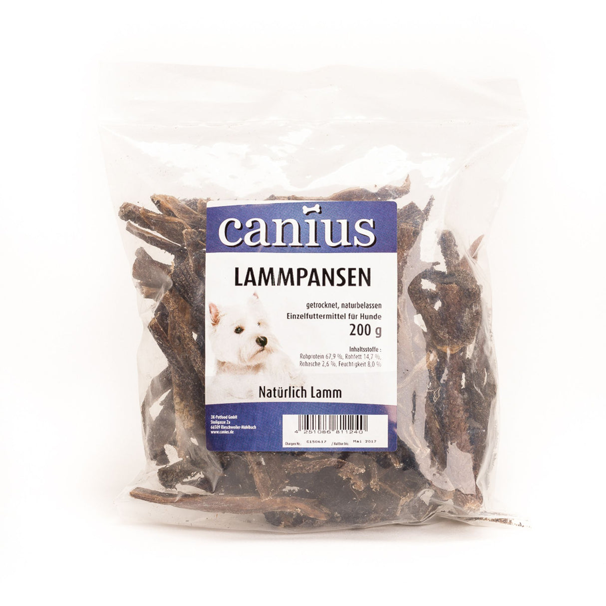 Canius Leckerli Hundesnacks Dörrfleisch 200g