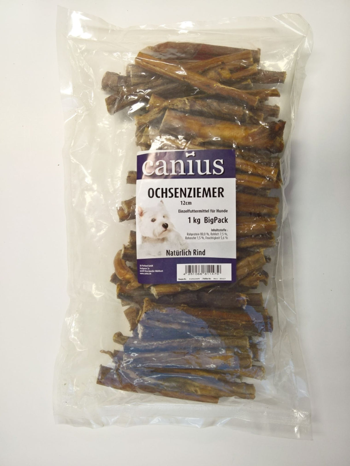 Canius Leckerli Hundesnacks BigPack Lunge 1kg