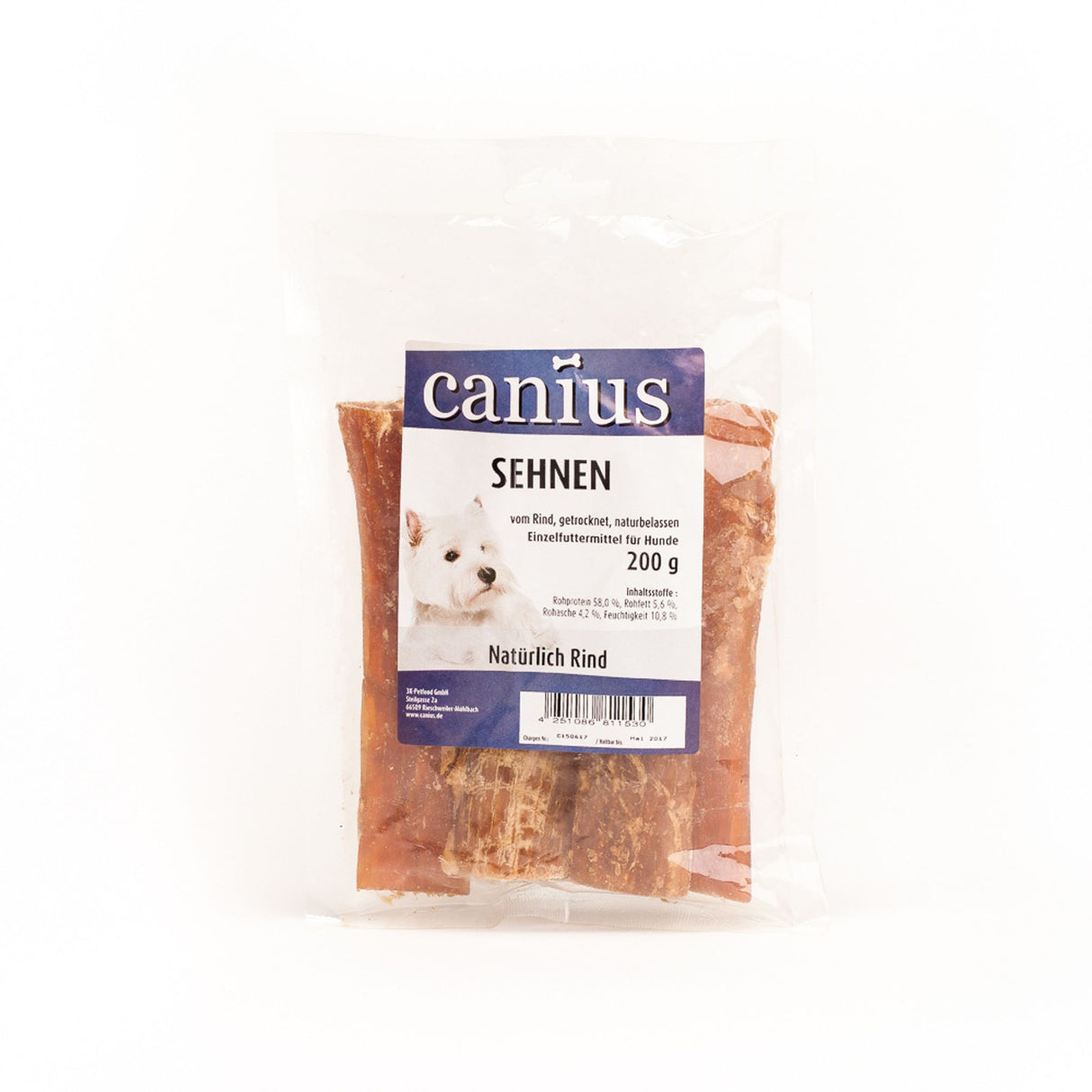 Canius Leckerli Hundesnacks BigPack Lammpansen 1kg