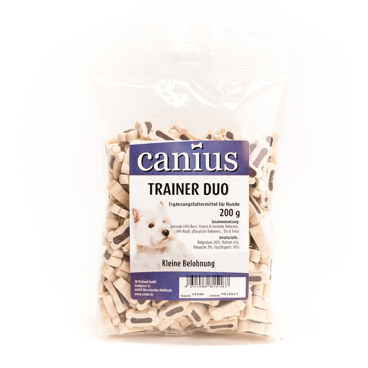 Canius Leckerli Hundesnacks EU Trainer Lamm 200g