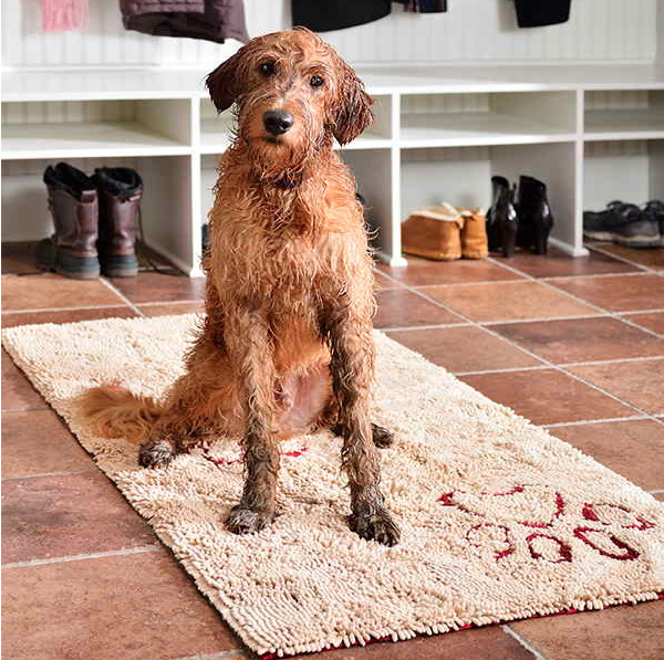 Wolters Dirty Dog Doormat Runner braun Hunde Schmutzfangmatte