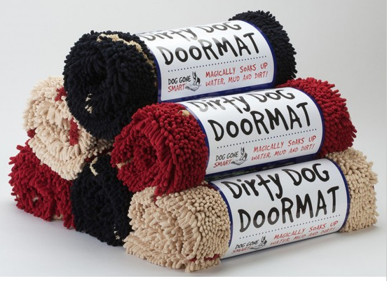 Wolters Dirty Dog Doormat smart rot Hunde Schmutzfangmatte